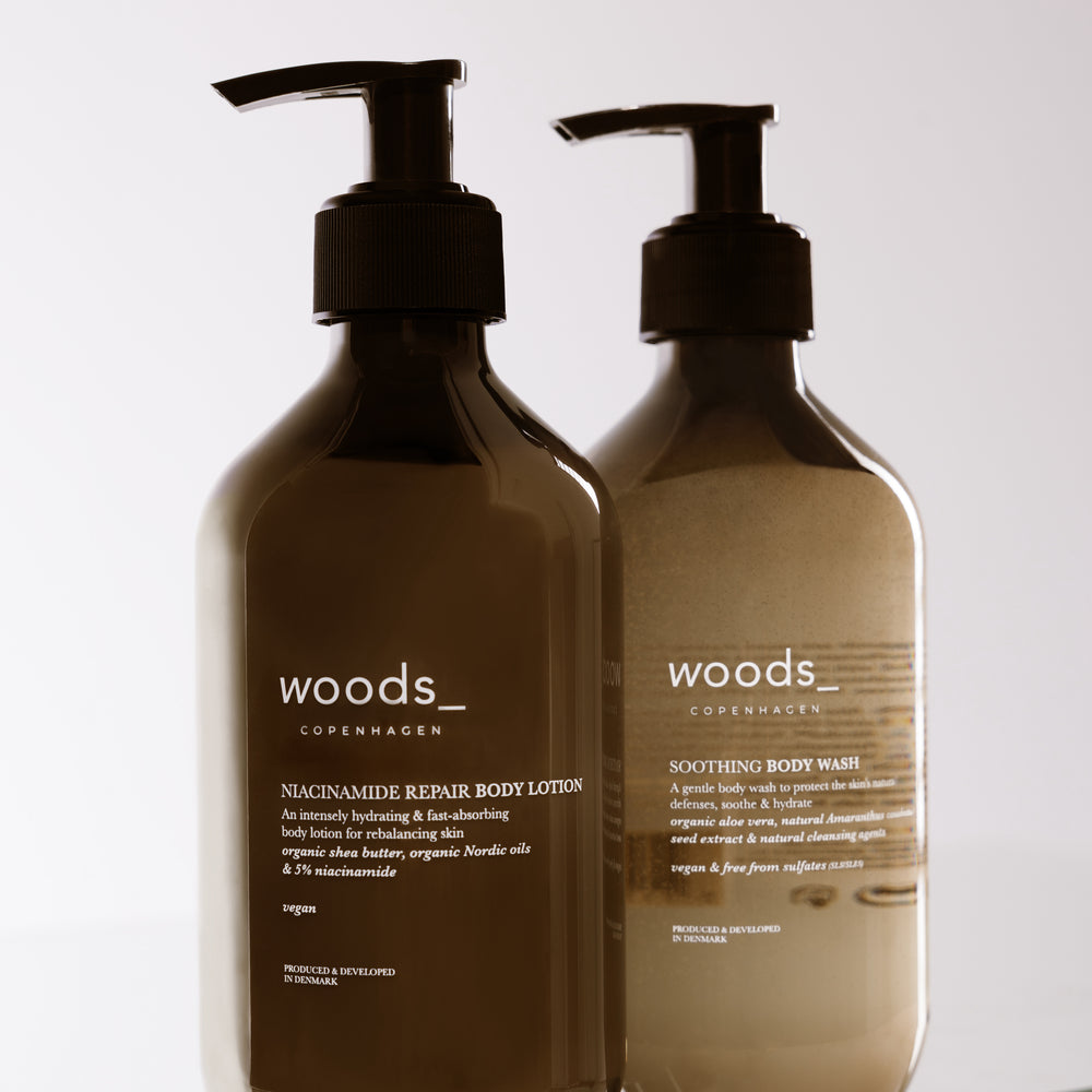 Body care with Body Wash and Body Lotion