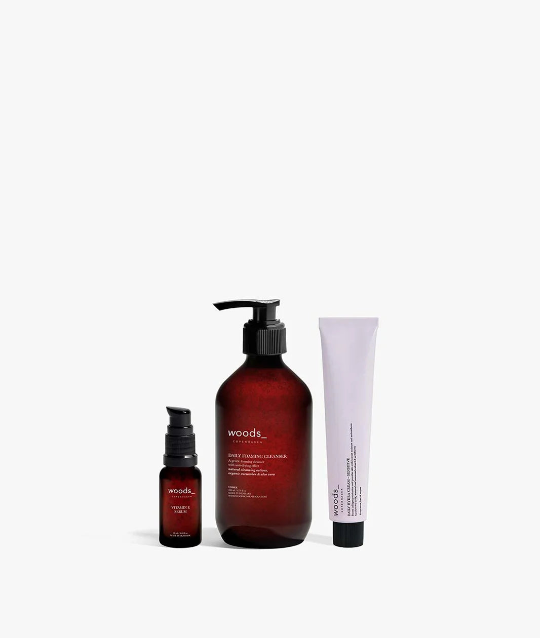 3-Step Routine for Sensitive Skin  Gentle Care and Soothing – woods_  copenhagen