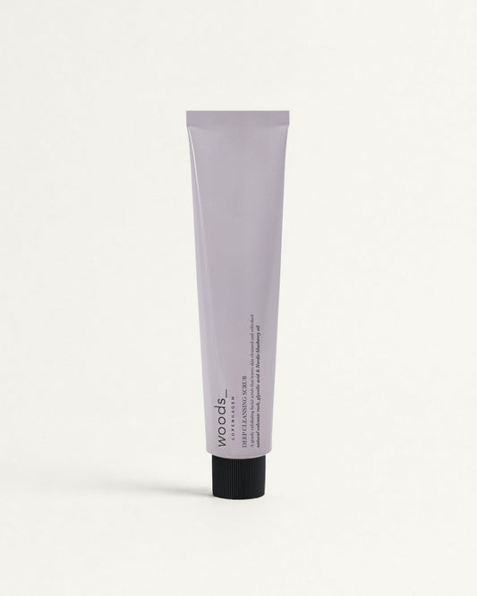 Woods Copenhagen Deep Cleansing Scrub – 75 ml eksfolierende ansigtsscrub