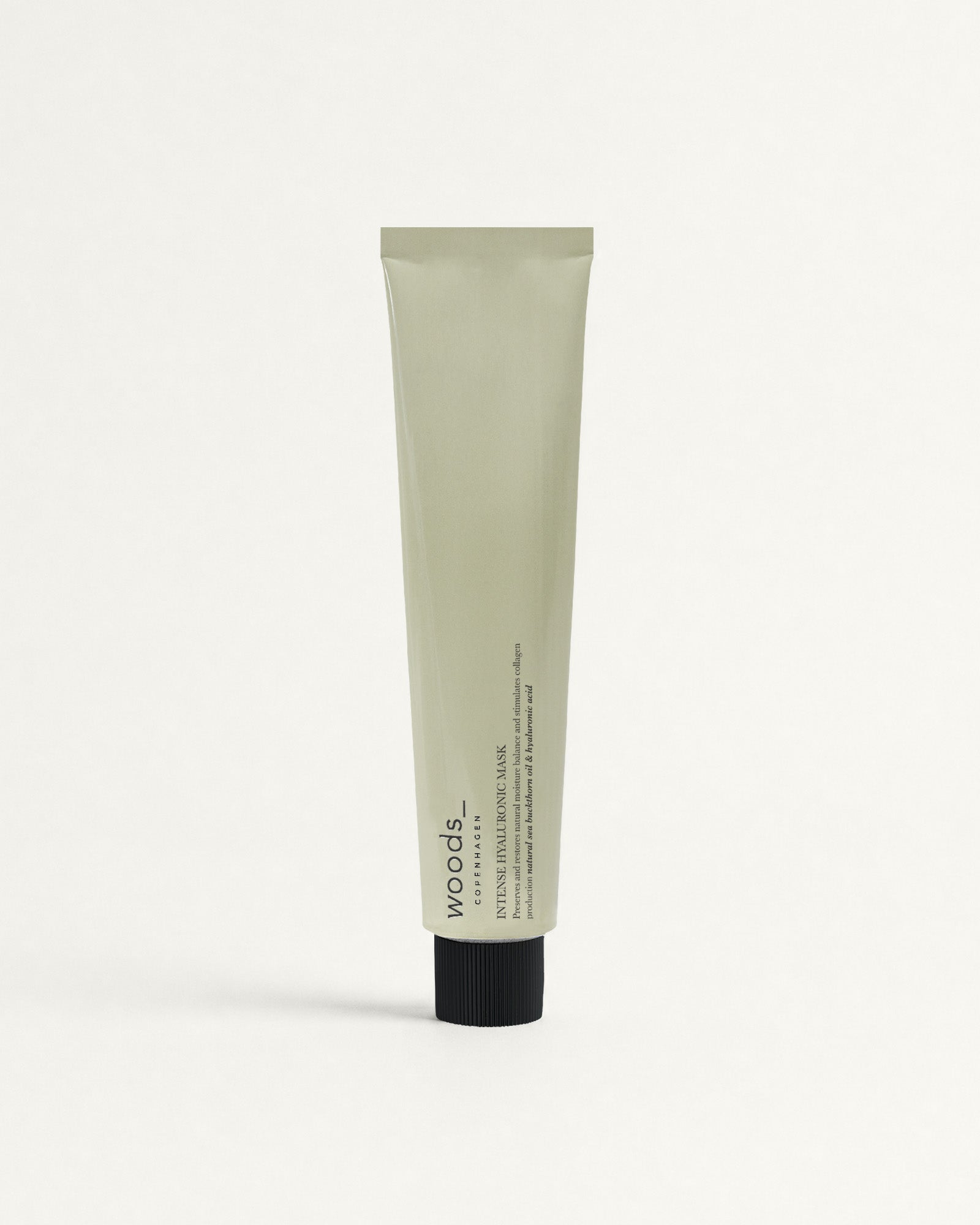 Woods Copenhagen Intense Hyaluronic Mask – 75 ml ansigtsmaske med hyaluronsyre